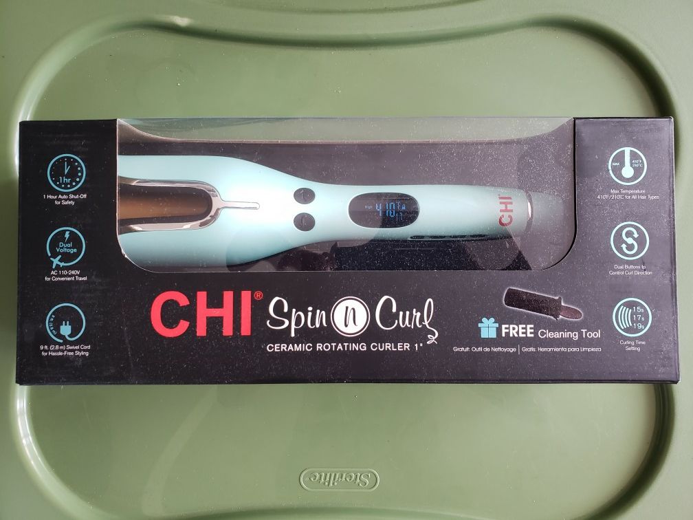 CHI Spin N Curl Ceramic Rotating Curler