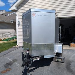 2026 Cross Enclosed Trailer 4' by 6' 