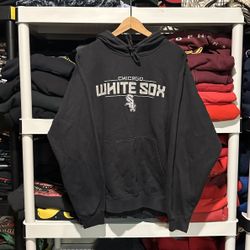 Vintage Chicago White Sox Embroidered Black Men’s XL hoodie