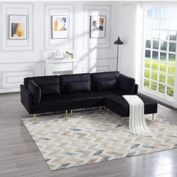 Black And Gold Luxury Couch