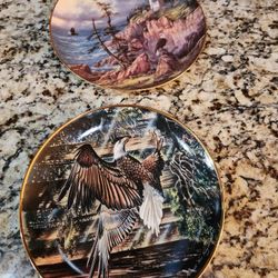 8 Collectible Wildlife Plates.  One Low Price 