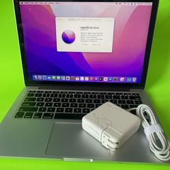 Apple MacBook Pro  13 inch / Dual Core i5/ 8 GB / 128GB SSD. MacOS Monetary