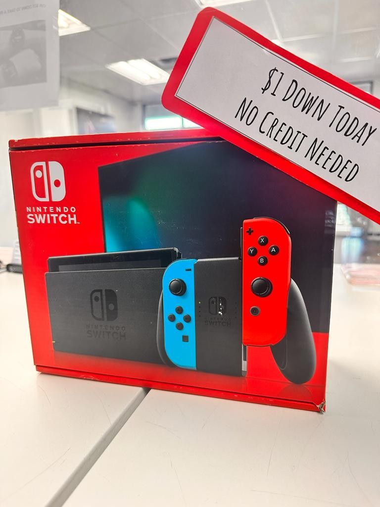 Nintendo Switch V2 Gaming Console New - PAYMENTS AVAILABLE With $1 DOWN