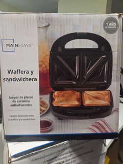 Mainstays Waffle and Sandwich Maker