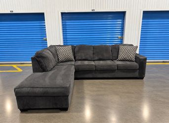 Large Ashley’s Sectional Couch Free Delivery