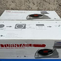 Ion USB Turntable/Vinyl Complete New