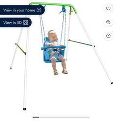 Baby /Toddler Indoor- Outdoor Swing