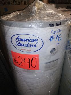 American standard 40gl water heater