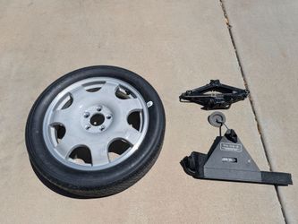 OEM Ford Mustang Complete Spare Tire Kit w/ Jack & Wrench (2005-2014)