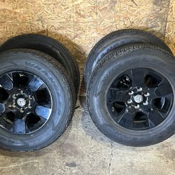 2024 Dodge Ram 1500 OEM Wheels And Tires 18”