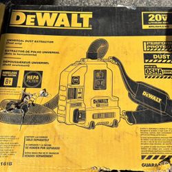 Dewalt Dust Extractor