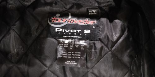 Tourmaster Pivot 2 Motorcycle JACKET. MEN'S LG 44