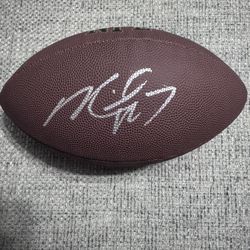 Michael Vick  Signed Autograph Wilson Football - Beckett Coa - Atlanta Falcons 