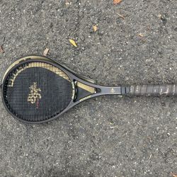 Dunlap Black Max Tennis Racket and Cover
