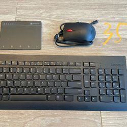 Keyboard Mice And Trackpad Set
