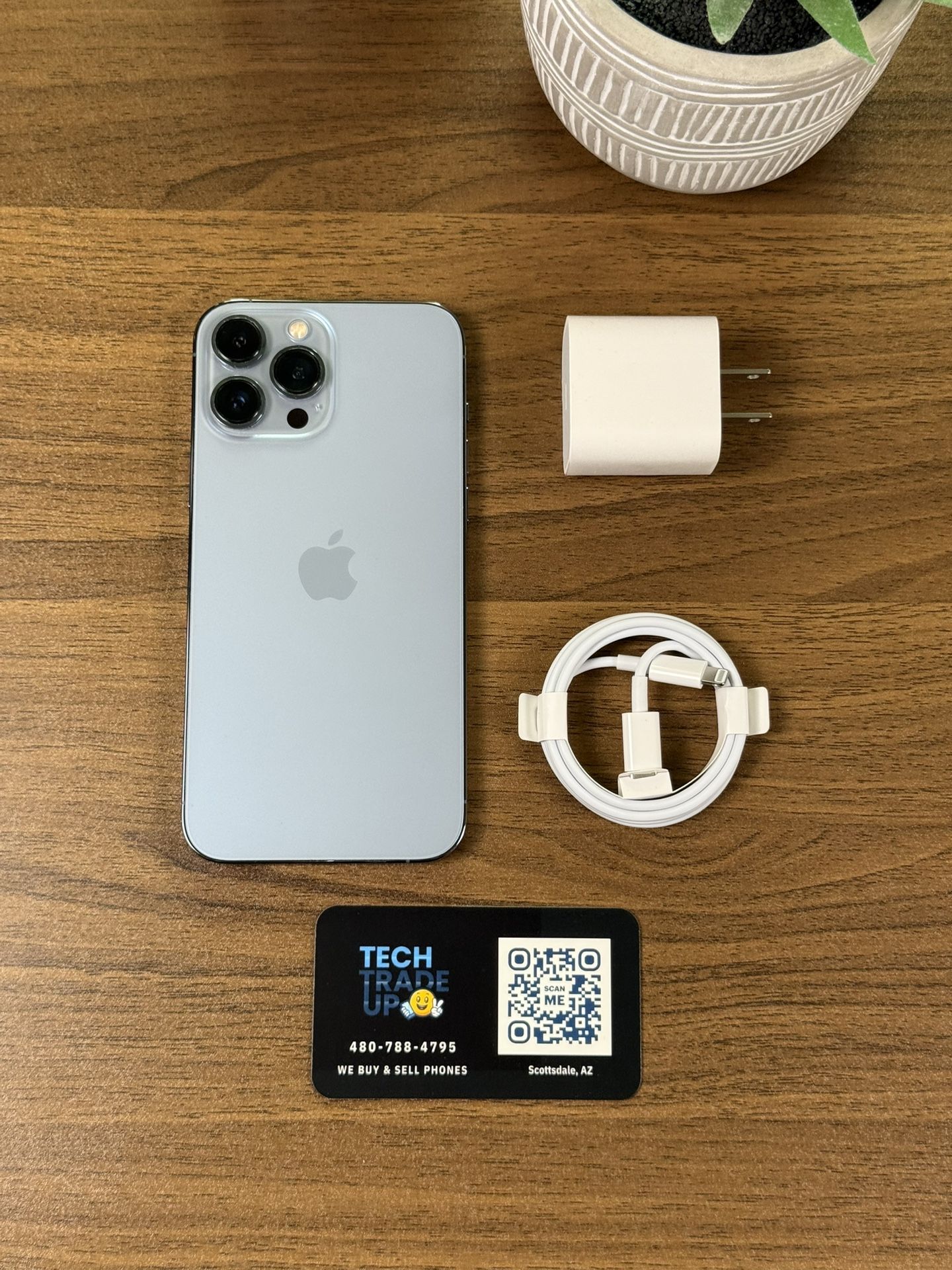 iPhone 13 Pro Max 128Gb Blue 🩵 Unlocked *Free Delivery At Full Price*