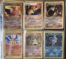 Pokemon vintage cards
