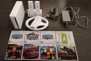 $160 - Used Nintendo Wii RVL-001 CONSOLE