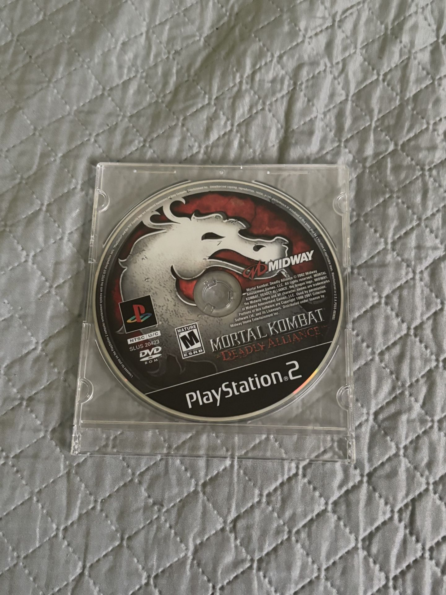 Mortal Kombat Deadly Alliance For PS2