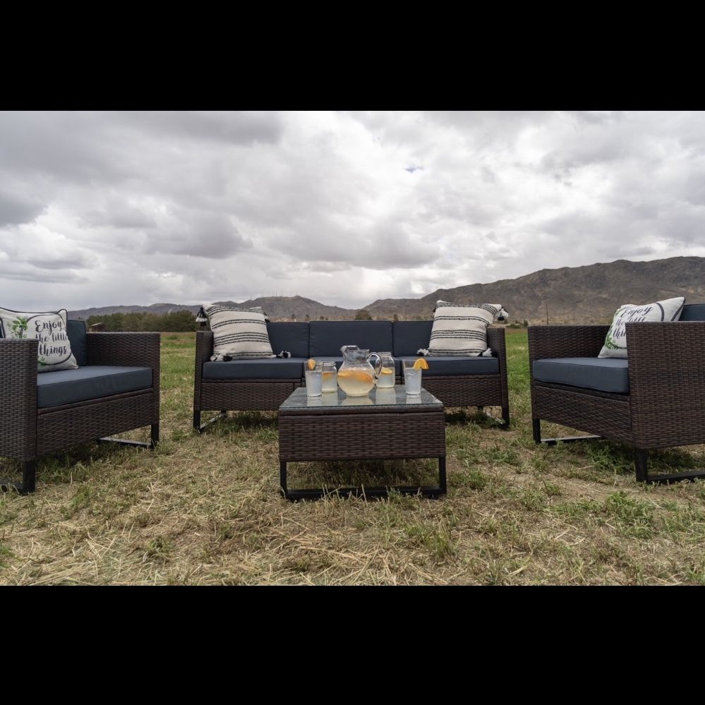 Patio set, outdoor patio sectional, conversation set, Patio Furnitur, 