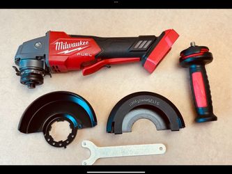 Milwaukee 2880-20 M18 FUEL 18V Lithium-Ion Brushless Cordless 4-1/2 in./5 in. Grinder w/Paddle Switch (Tool-Only)