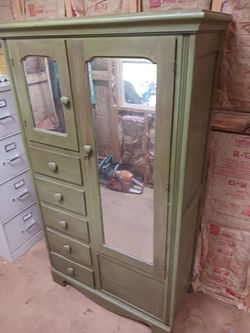 Very Old Armoire No Cracks Very Solid