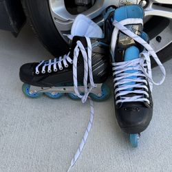 Bauer RSX Inline Hockey Skates Senior Size 10 Never Worn