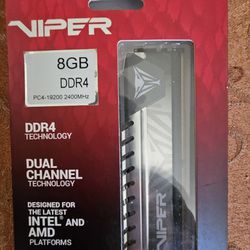 Viper Ddr4 8gb Ram 2400 Mhz