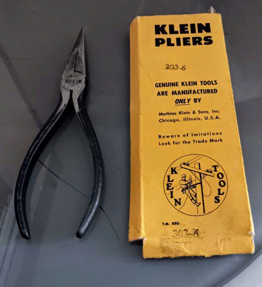 Vintage Klein Pliers 303-6 