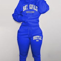 Blue Jogger Set 