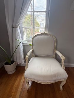 Gray French Chair