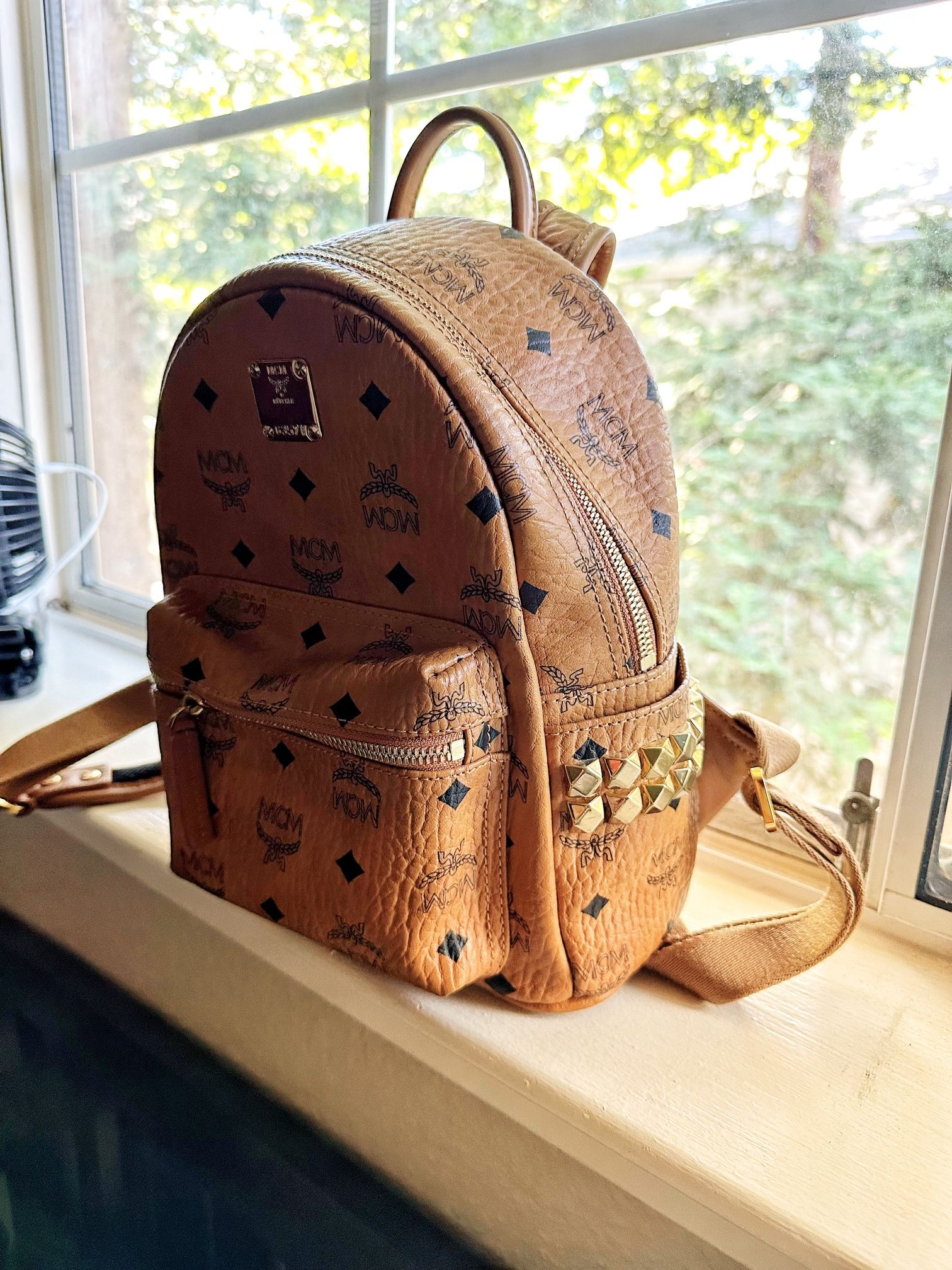 MCM, Bags, Authentic Mcm Backpack