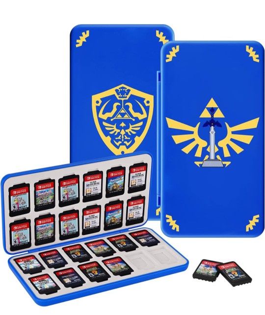 Jinddu/24 Game Card Slots/Blue/New