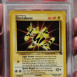 FS / NFT - POKEMON PSA 10 -
1999 POKEMON ELECTABUZZ MOVIE BLACK STAR PROMO #2 