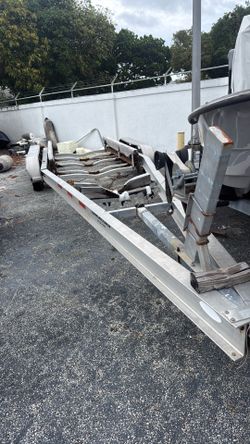 Aluminum trailer Triple axle