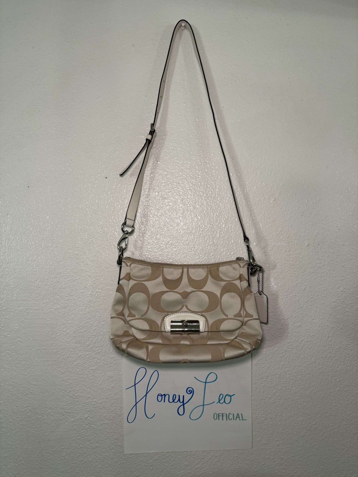 COACH Kristin Signature East West Crossbody