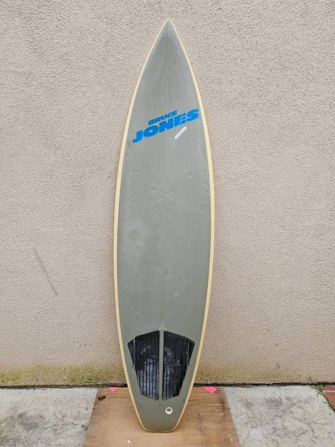 6'8 Bruce Jones surfboard