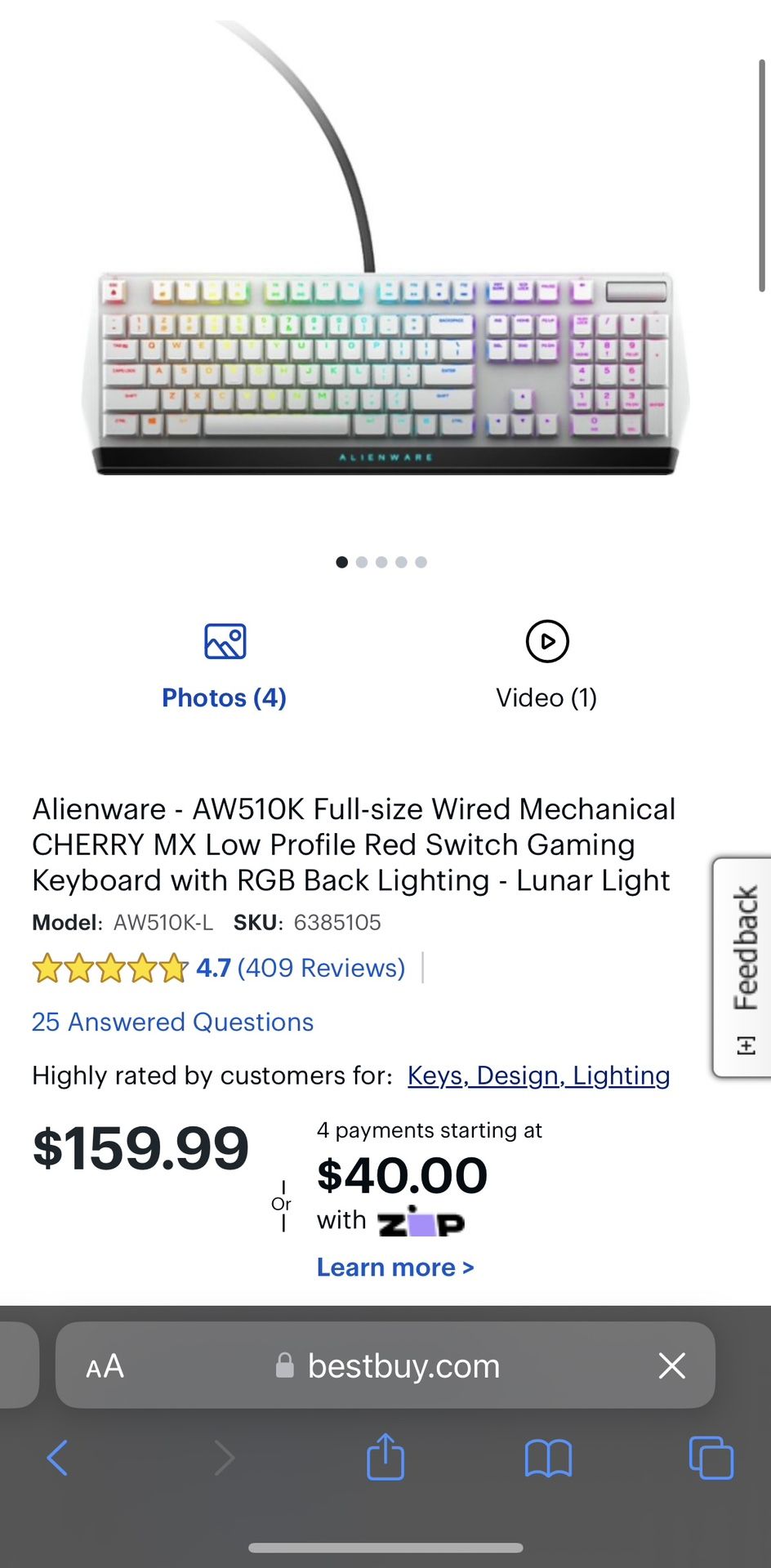 Alienware Keyboard