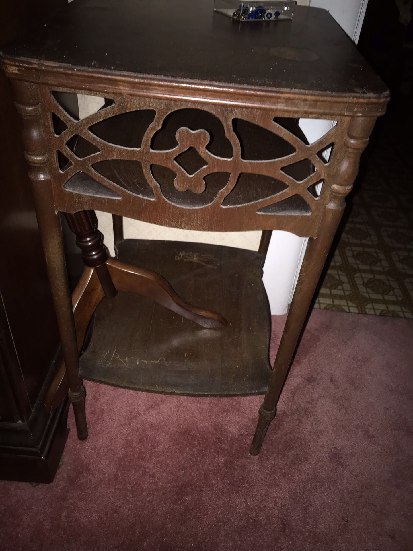 Vintage console table