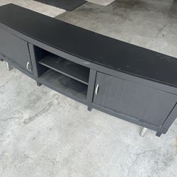 Large  Black Tv Stand  