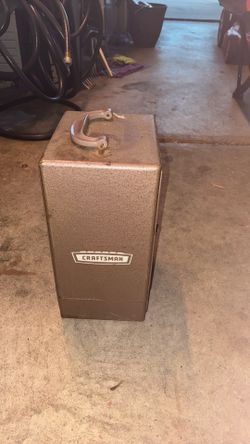 Quarter inch craftsman electric drill old school