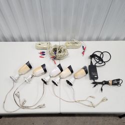 Lot Of 5 Samsung SDC-5340BCN Weatherproof Night Vision Digital Surveillance Cameras