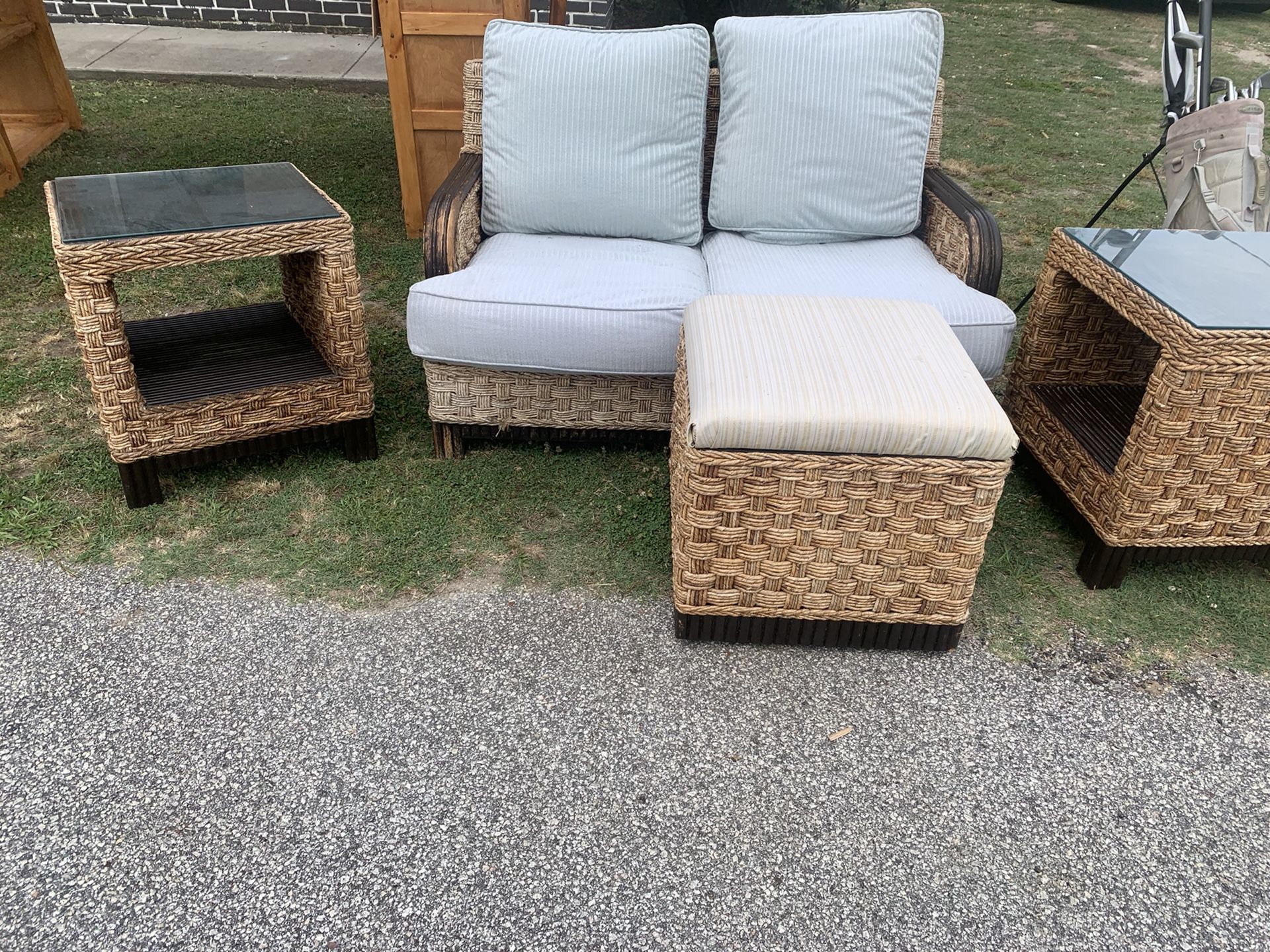 Wicker Patio Set