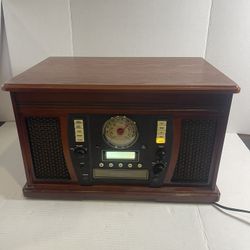 Victrola Aviator Signature VTA-754B 8-in-1 Bluetooth Record Player Turntable