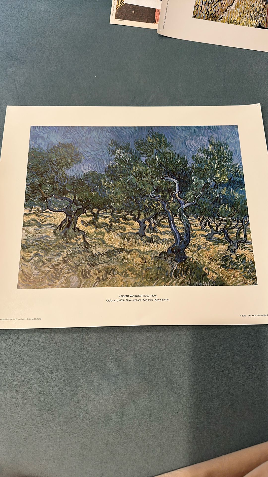 Authentic Vincent Van Gogh Print