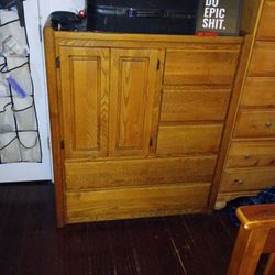 Solid Oak Dresser