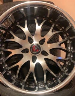 Size 20 Mercelli Rims