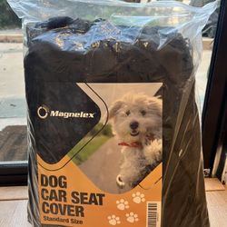 Magnelex Dog Car Seat Cover Hammock And Seatbelt
