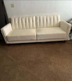 White couch