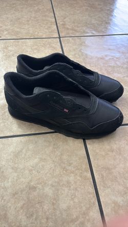 Reebok Classic Nylon Sneakers All Black
